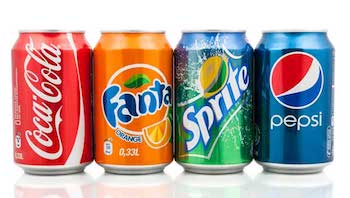 Soda drinks on oral health